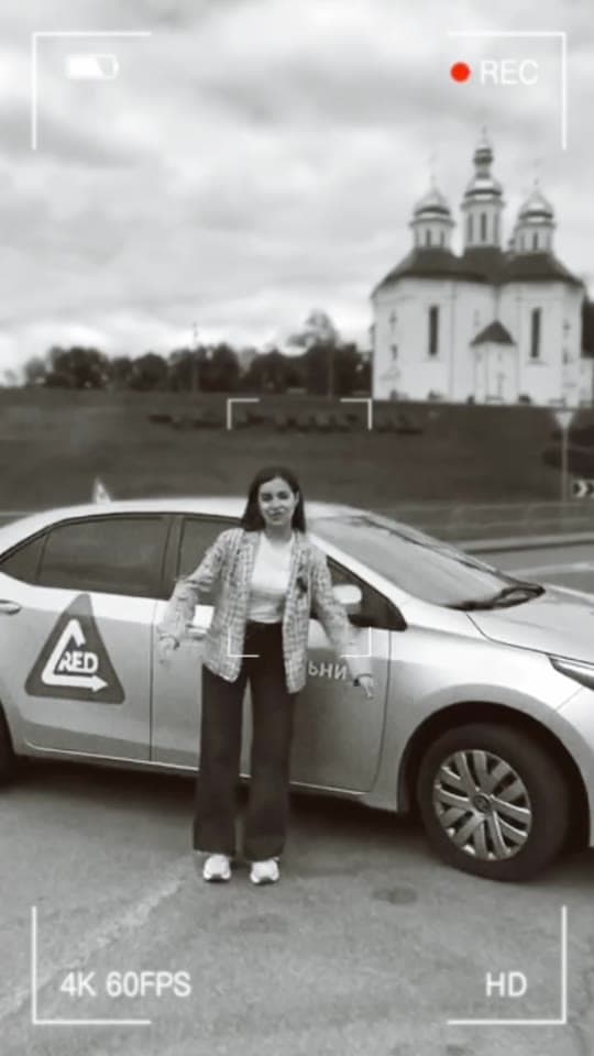 Кадр з відео «Знайомство з навчальним автомобілем»